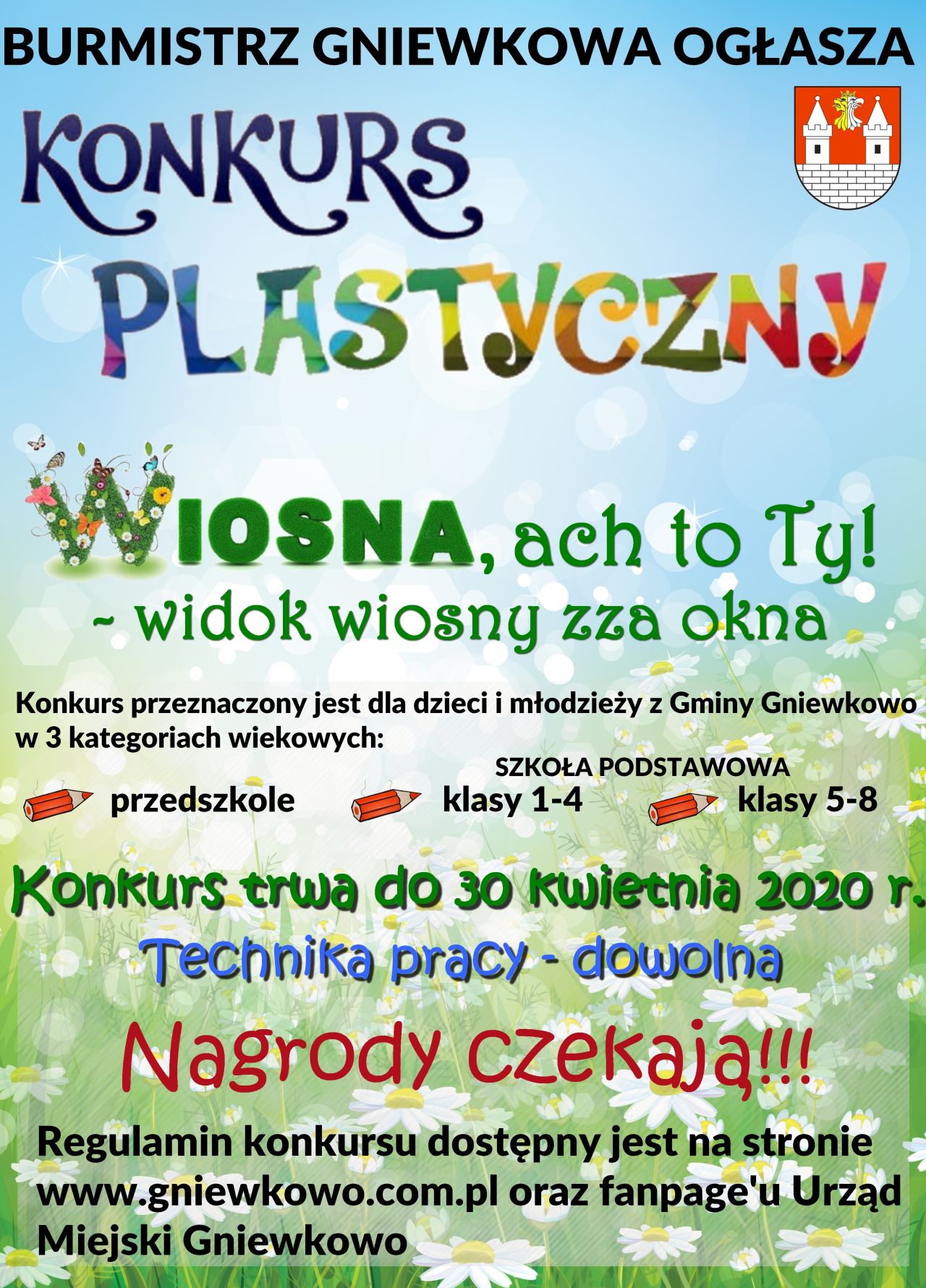 Konkurs plastyczny Wiosna ach to ty